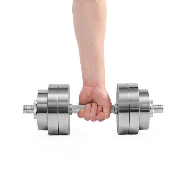 Комплект металлических гантелей Model Progressive 40 кг (2&times;20 кг) A2-DS-401-3057165968 фото