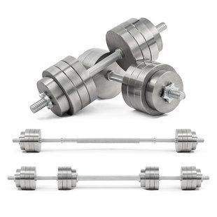 Гантелі Model Progressive, 54 кг (2&times;27) + з&rsquo;єднувач A2-DS-541P фото
